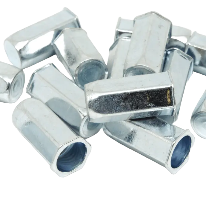 Rivnut / Steel / Reduced Head / Full Hex Body / Closed End / M10 (100 pcs)