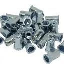 Rivnut / Steel / Reduced Head / Half Hex Body