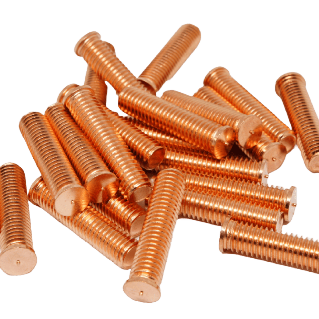 [PT-WSPT-M8-35] CD Weld Stud M8-35 (Copper Plated)