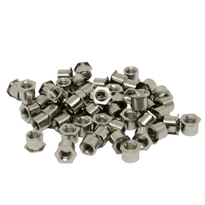 Through-Hole Threaded Stand Off M5-6 (Stainless)