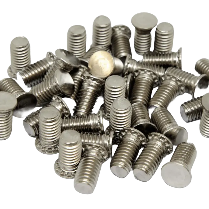 [PT-FHS-M6-12] Self-Clinching Flush Head Stud M6 (300 Series Stainless) (L= 12mm)