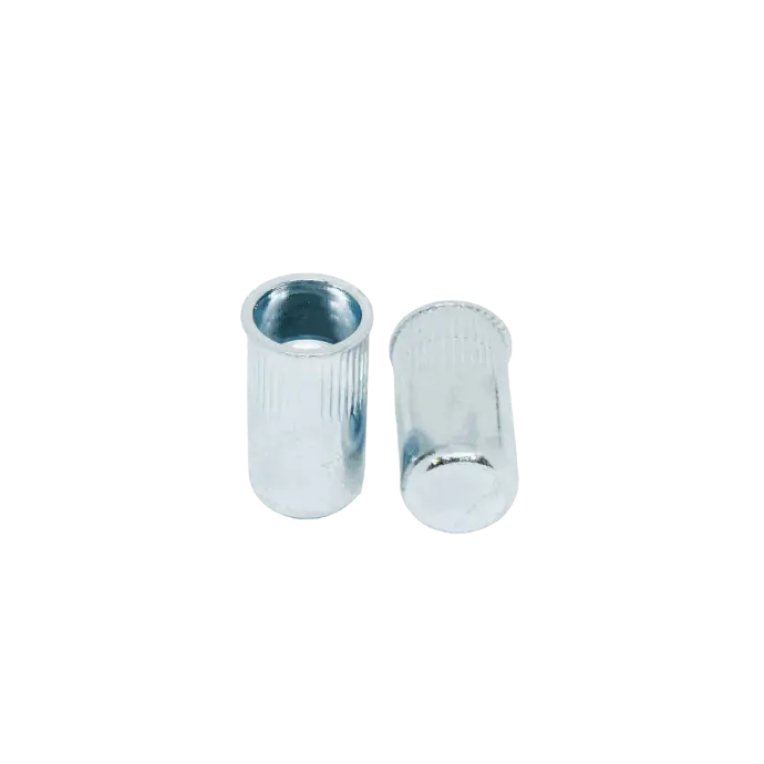 Rivnut / Steel / Reduced Head / Round Body (Knurl) / Closed End / M10 (100 pcs)