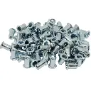 Rivnut / Steel / Large Flange / Round Body / M3