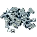 Reduced Head, Round Body (Knurl) Rivnut (Steel)