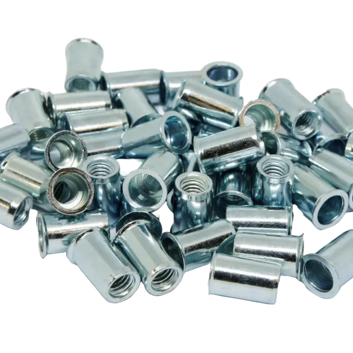 [SM4] Reduced Head / Round Body / M4 Steel Rivnut