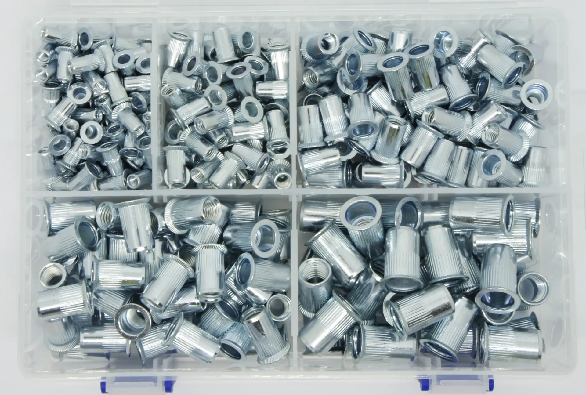340 Piece Countersunk Head, Knurled Body Rivnut Kit