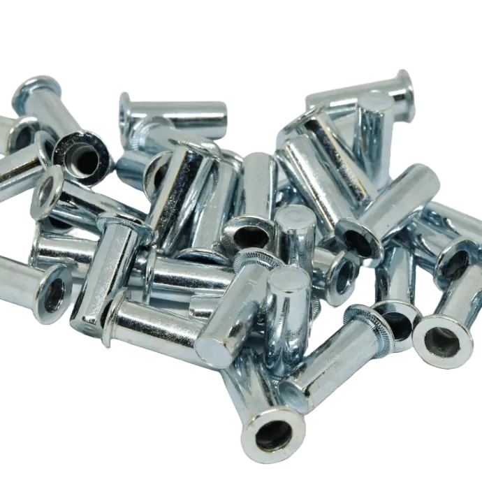 Rivnut / Steel / Large Flange / Round Body / M5 (Closed End)
