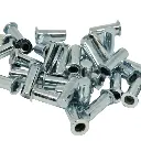 Rivnut / Steel / Large Flange / Round Body / M5 (Closed End)