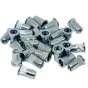 Rivnut / Steel / Reduced Head / Round Body / M3