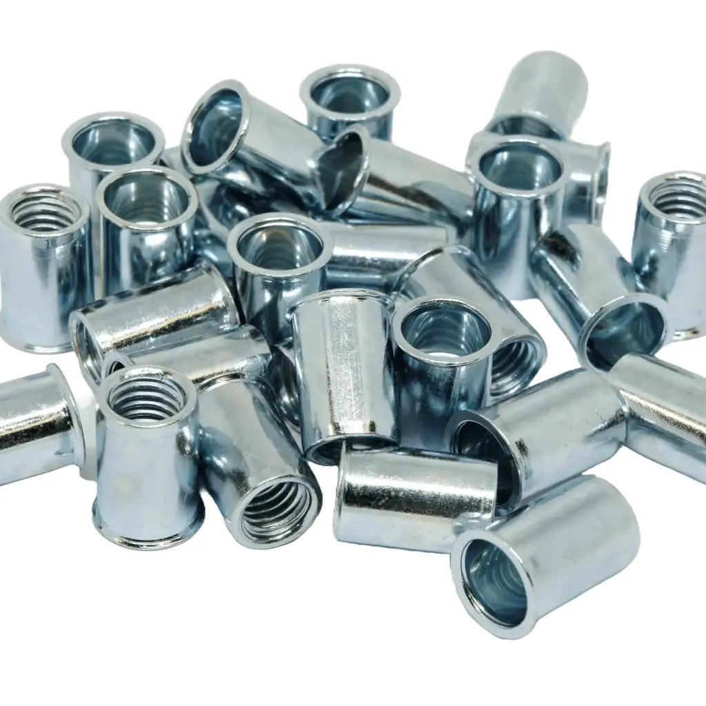 [SM8] Rivnut / Steel / Reduced Head / Round Body / M8