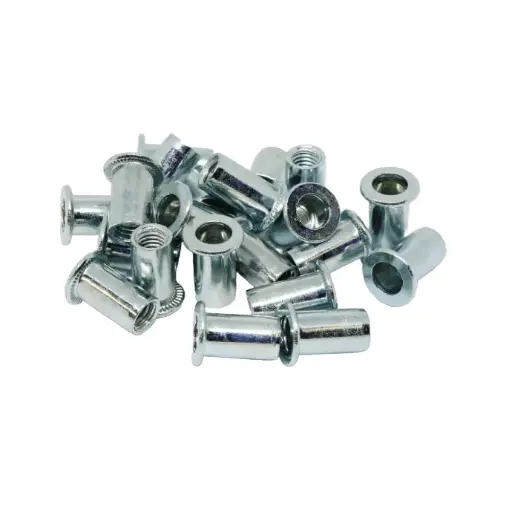 [FM5] Rivnut / Steel / Large Flange / Round Body / M5