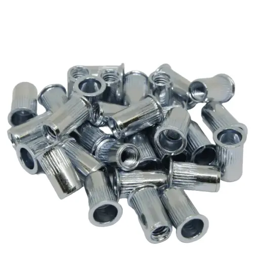 [SM4R] Rivnut / Steel / Reduced Head / Round Body (Knurl) / M4