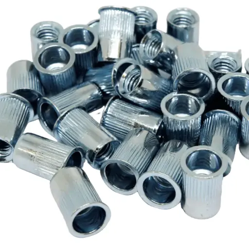 Rivnut / Steel / Reduced Head / Round Body (Knurl)