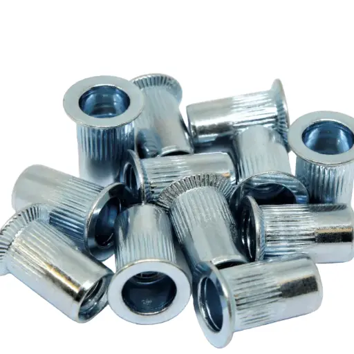 Rivnut / Steel / Countersunk Head / Round Body (Knurl)