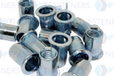 Rivnut / Steel / Large Flange / Round Body (Knurl) / M10 (100 pcs)