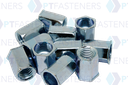 Rivnut / Steel / Reduced Head / Full Hex Body / M10 (100 pcs)
