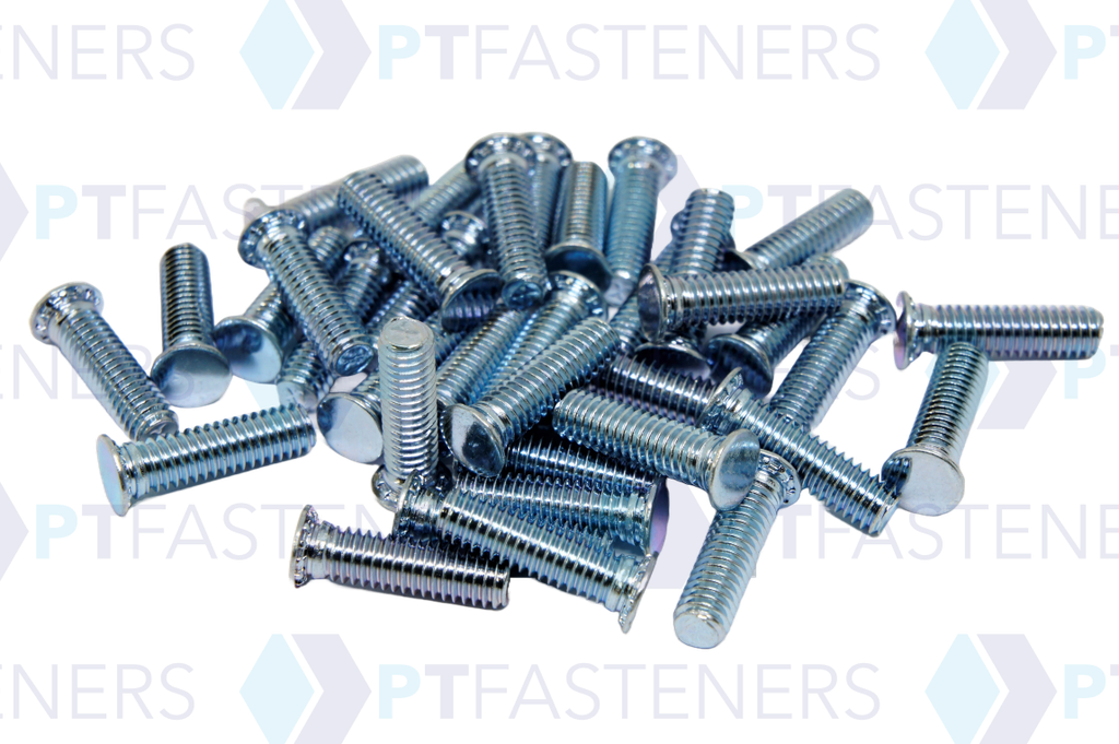 Self-Clinching Flush Head Stud M4-15 (100 pcs)